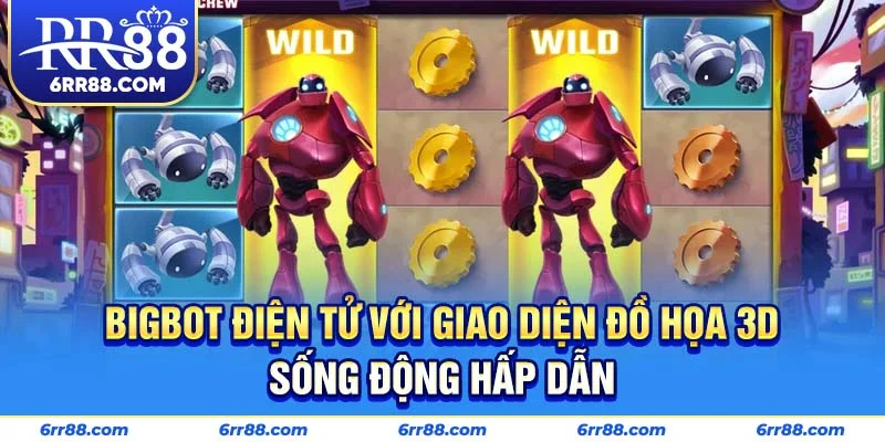 Bigbot điện tử với giao diện đồ họa 3D sống động hấp dẫn